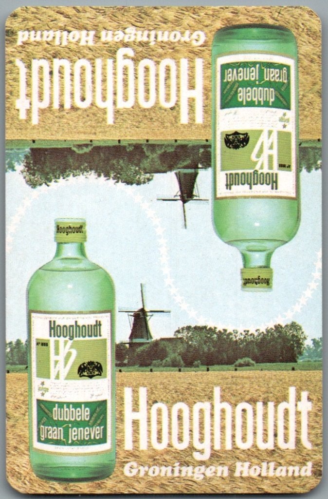 speelkaart - LK15579 - Hooghoudt, Verzamelen, Speelkaarten, Jokers en Kwartetten, Verzenden, Zo goed als nieuw, Speelkaart(en)
