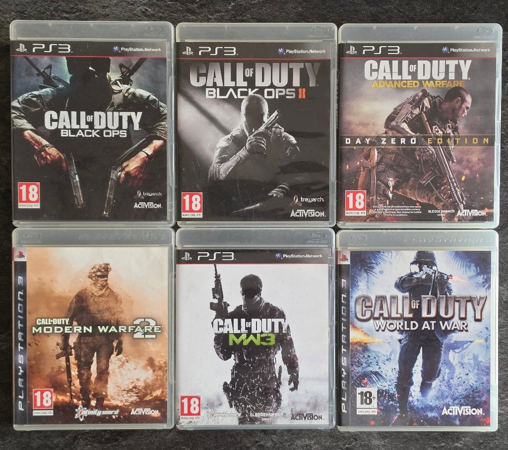 Lot CALL OF DUTY voor PS3 Playstation 3 Spellen Games, Ophalen of Verzenden