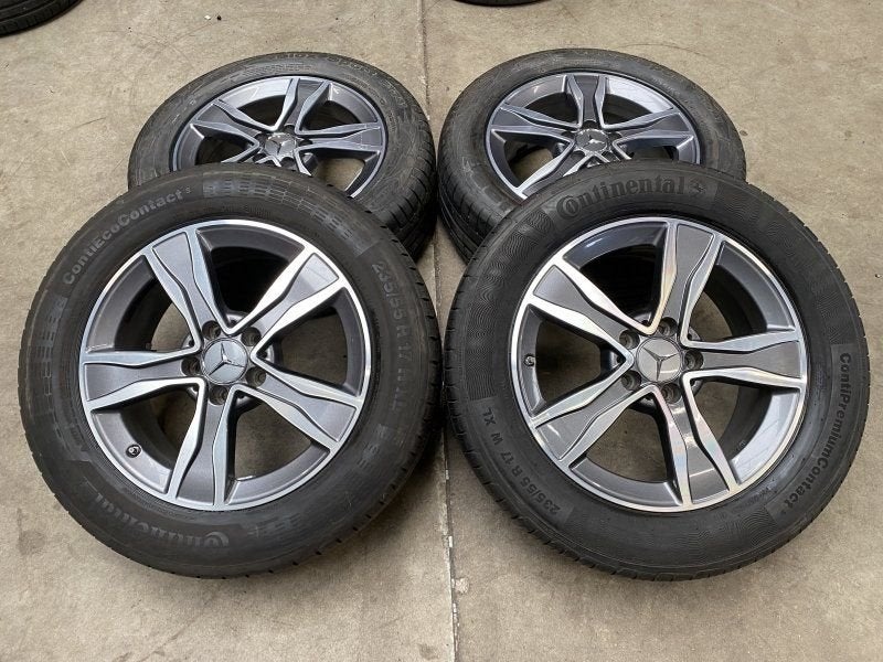 17 inch originele velgen + zomerbanden Mercedes Vito / Viano, Pneus et Jantes, Pneus été, -, 17 pouces