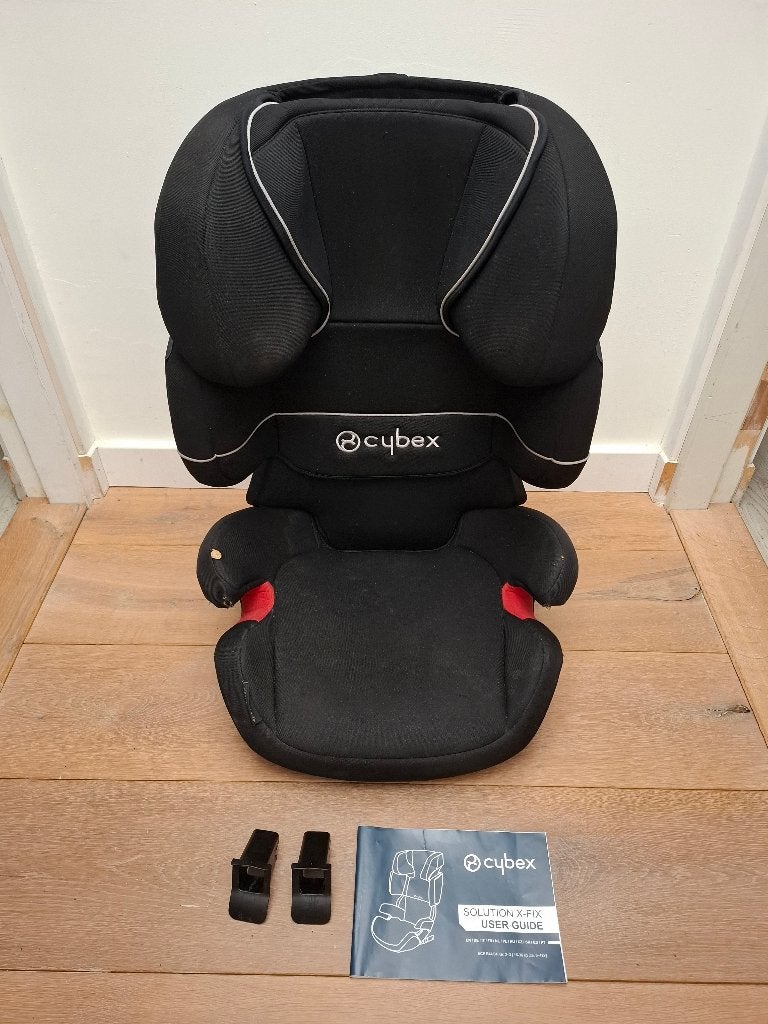 Autostoel - Cybex Solution X-Fix, Gebruikt, 15 t/m 36 kg, Afneembare rugleuning, Isofix