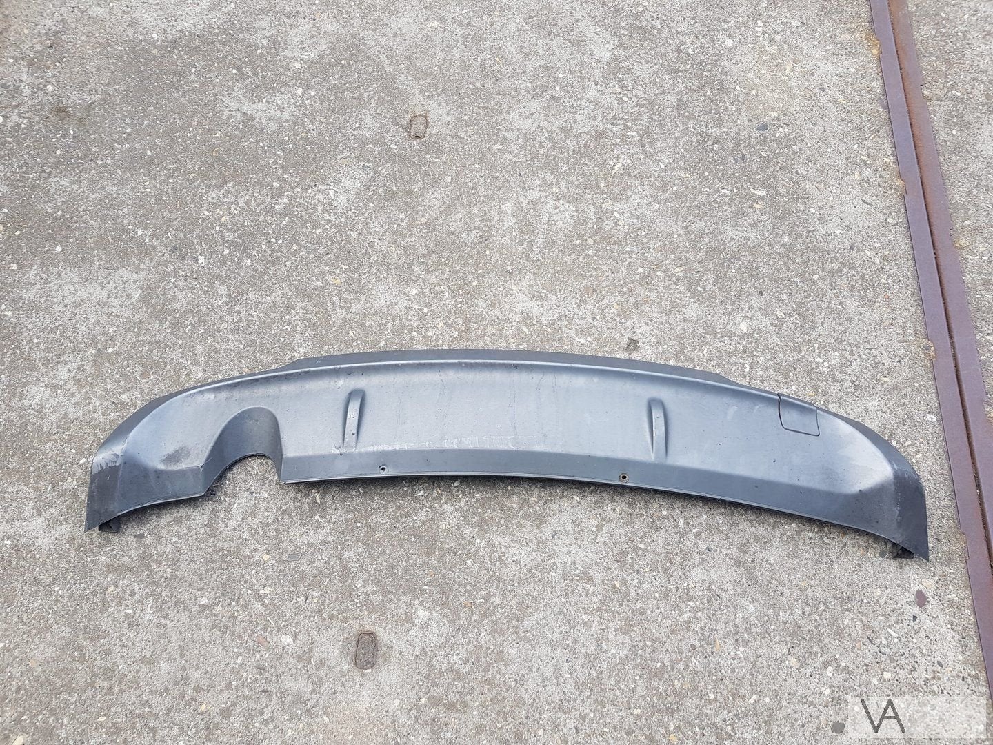 VW Golf 6 R line achterbumper onderlip uitlaat links €30, -, Utilisé, -, -