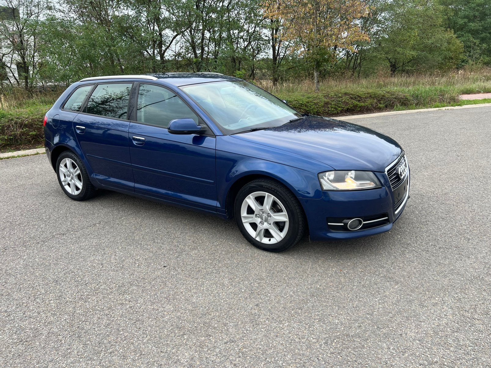 Audi a3 benzine, Auto's, Stof, Blauw, Particulier, Onderhoudsboekje