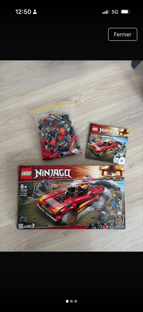 Lego  ninjago 71737, Ophalen of Verzenden, Zo goed als nieuw, Lego, Ninjago