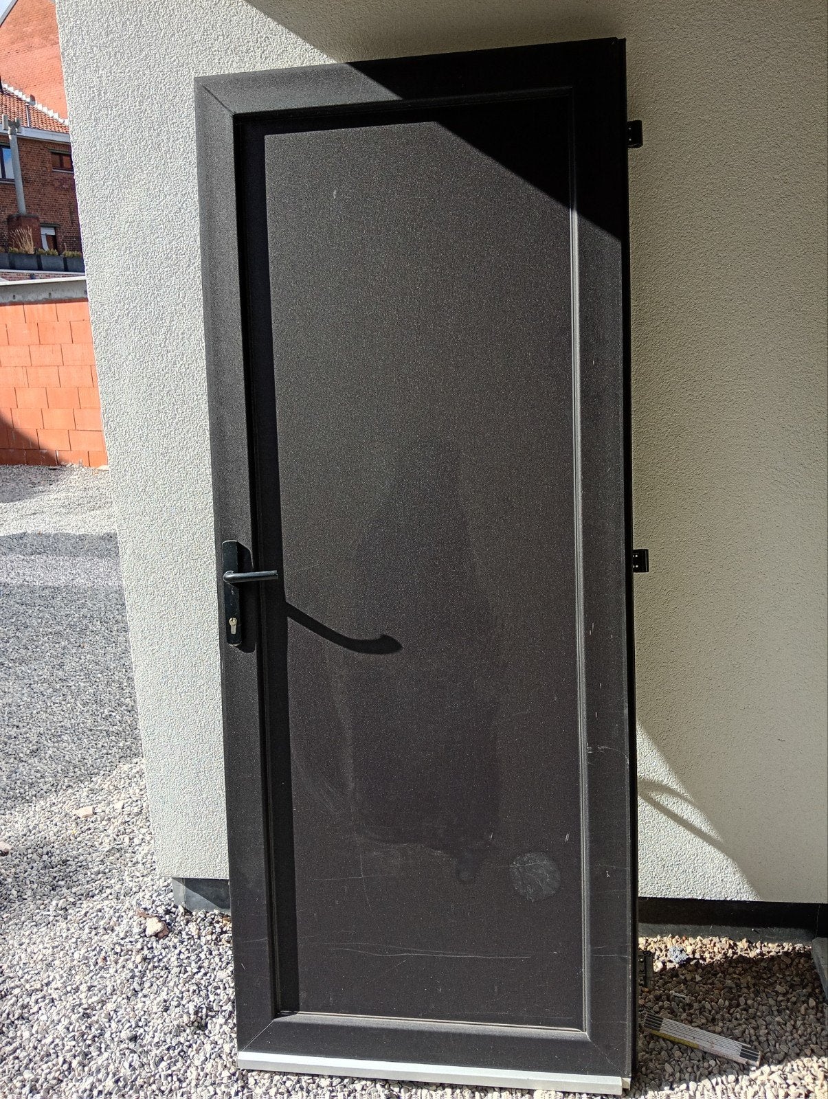 pvc deur, Ophalen, Kunststof, 80 tot 100 cm, 200 tot 215 cm