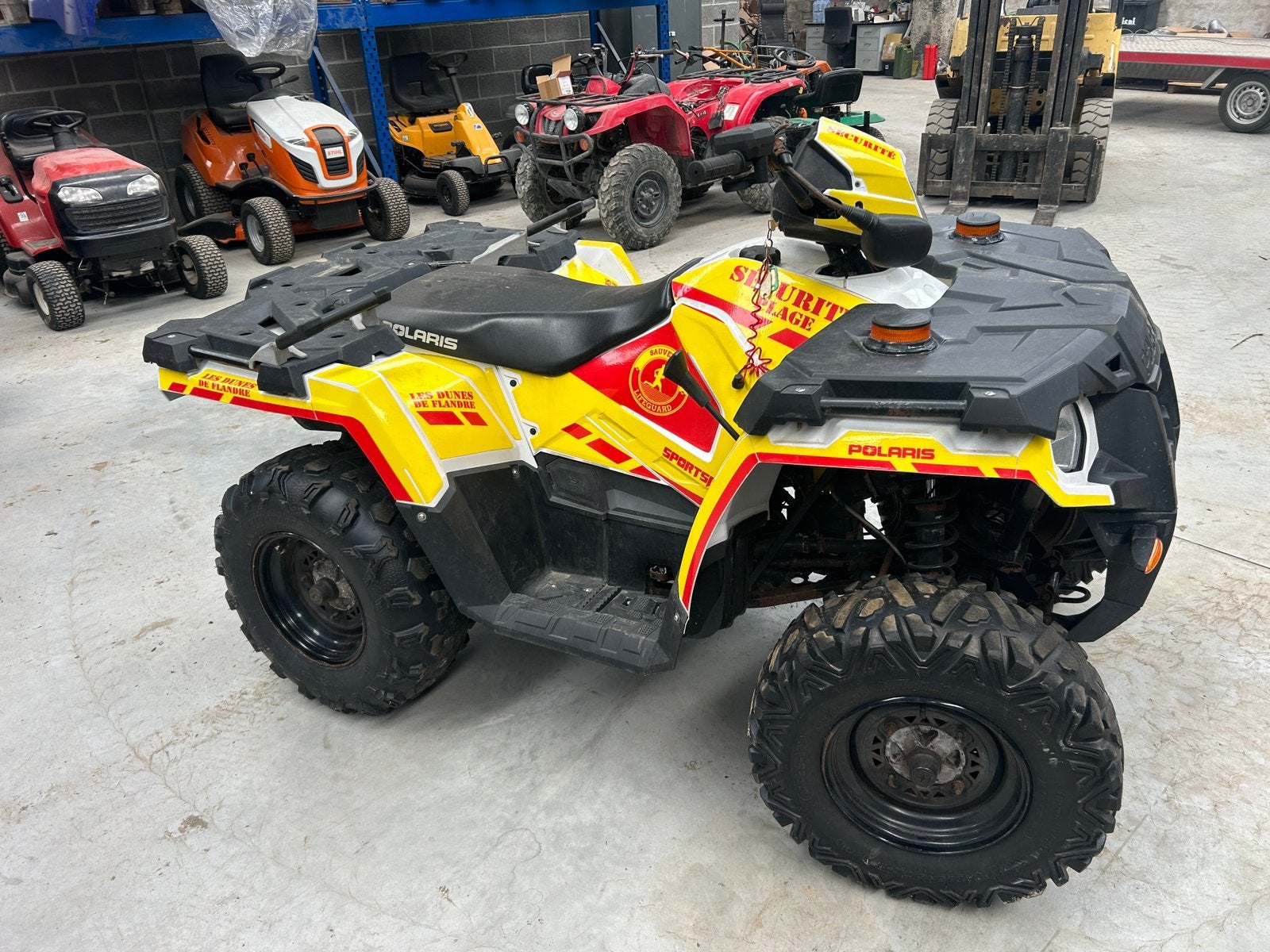 Polaris sportsman 570 4x4, 570 cm³, 12 à 35 kW, 1 cylindre