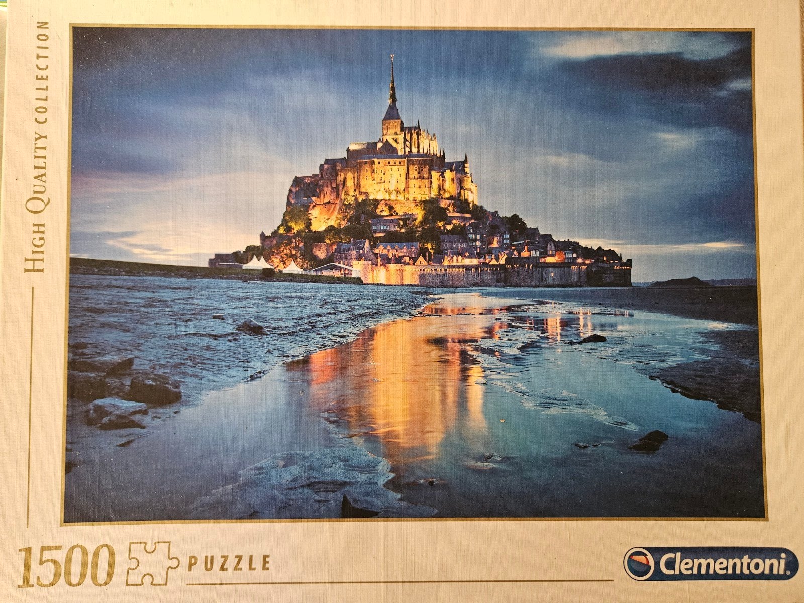 Puzzle de 1500 pièces, Enlèvement