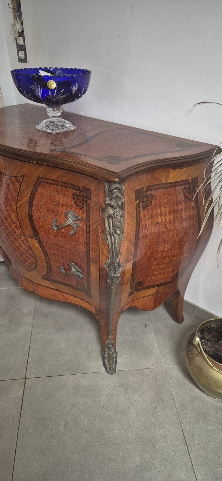 2 dezelfde comode met inlegwerk (buikkasten)., Ophalen of Verzenden