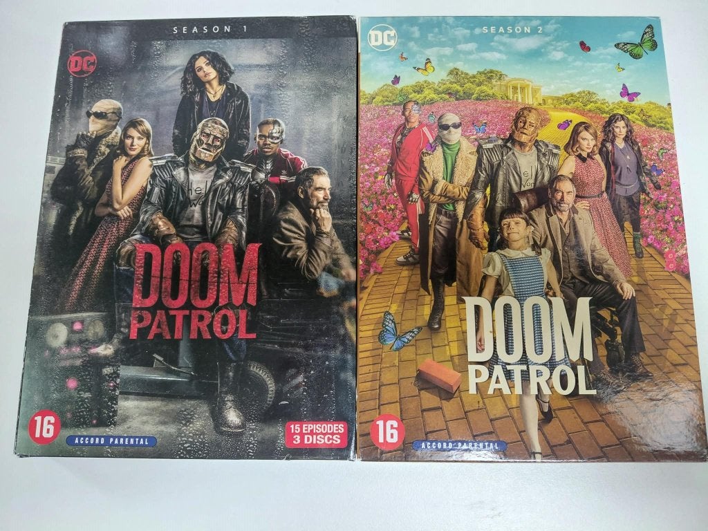 Doom Patrol Seizoen 1+2, Nederlands, Vanaf 16 jaar, Ophalen of Verzenden, Zo goed als nieuw