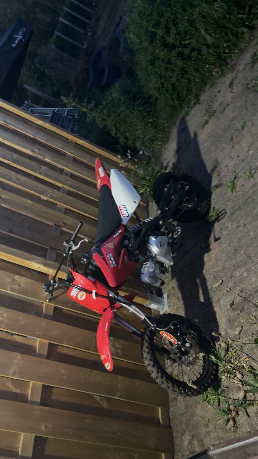 Pitbike apollo 125 cc, Ophalen, Zo goed als nieuw, Pitbike