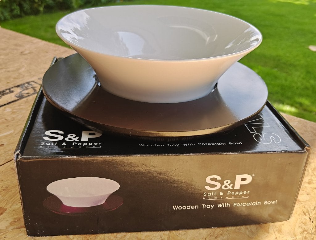 Salt en Pepper Schaal, Ophalen, Porselein of Keramiek, Schaal, Rond