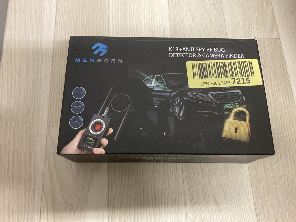K18 Anti Spy RF Bug Detector – Camera & GPS Tracker Finder, Ophalen of Verzenden, Nieuw