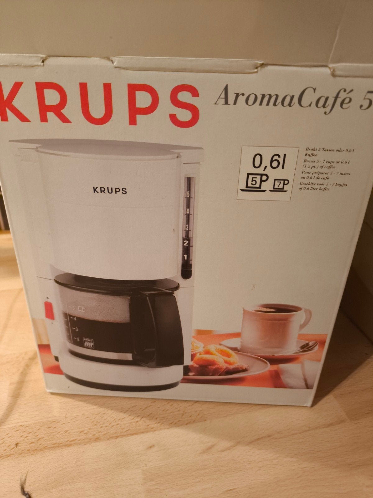 cafetière krups, Ophalen, Koffiemachine, Gemalen koffie