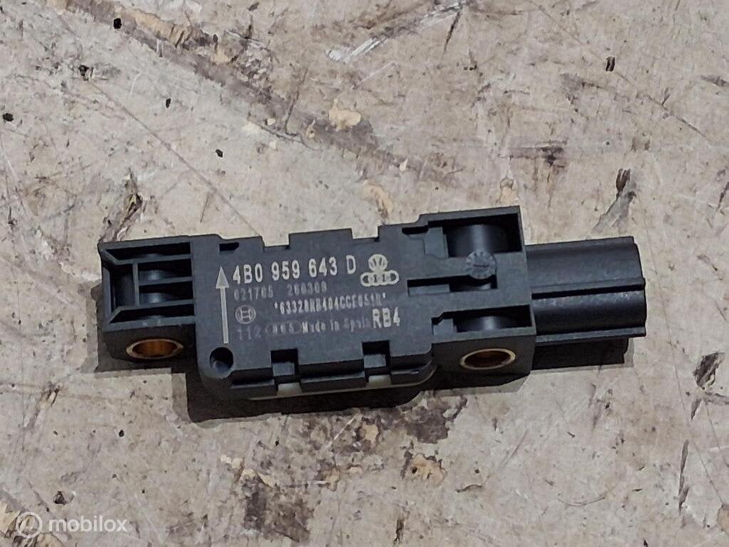 Airbag sensor Audi A3 8P 1.4 TFSI ('03-'12) 4B0959643D, Autos : Pièces & Accessoires, Audi, Enlèvement ou Envoi, Audi, Utilisé