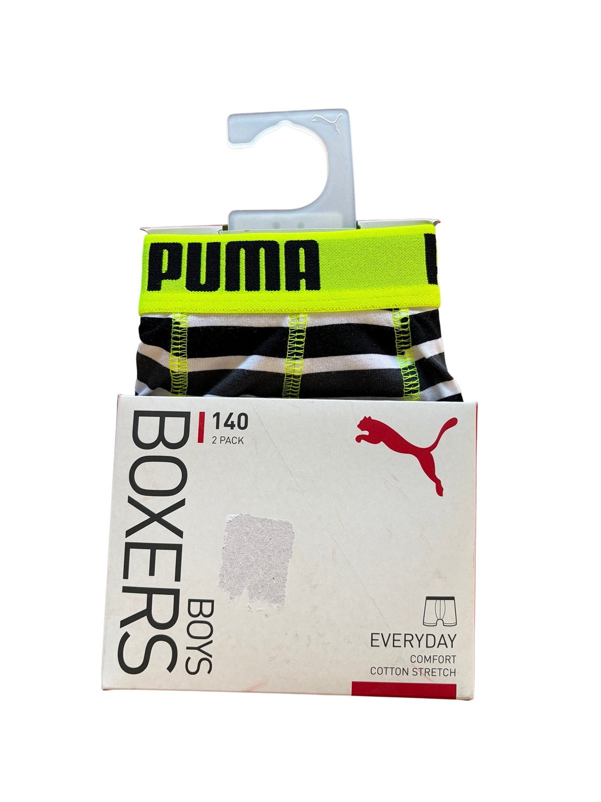 Lot 2 boxers Puma garçon NEUFS T.140 (9-10 ans), Enlèvement ou Envoi, Neuf, Garçon, Autres types