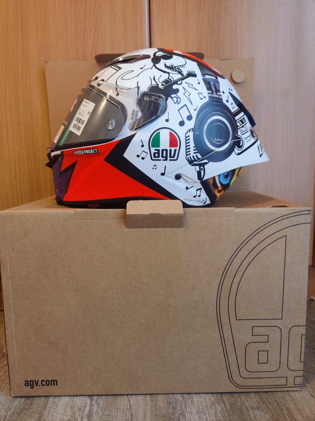 AGV Pista RR Guevara Motegi - NIEUW, Motoren, Ophalen of Verzenden, Nieuw met kaartje, AGV