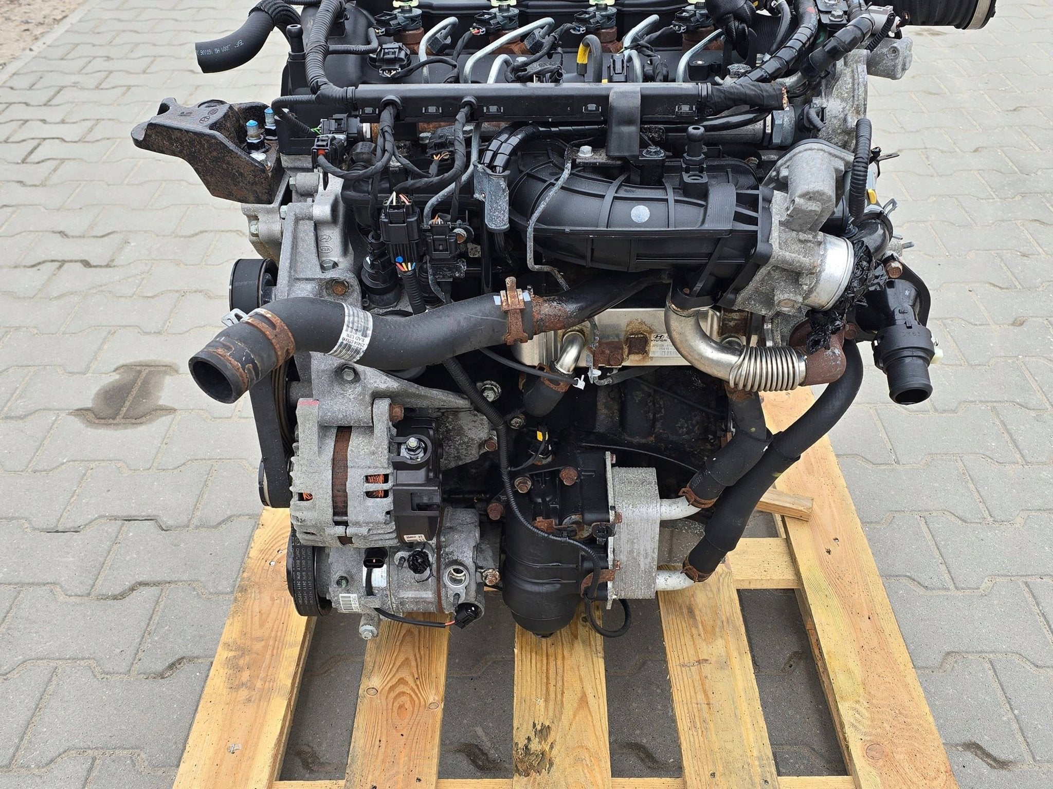 Moteur D4HA Nu KIA SANTA FE HYUNDAI ix35 SPORTAGE TUCSON, Verzenden, Gebruikt, Overige automerken