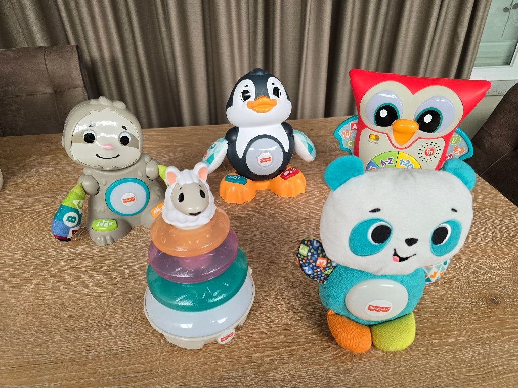 Linkimals Fisher Price 5 stuks, Enlèvement ou Envoi, Comme neuf, Autres types, Avec lumière