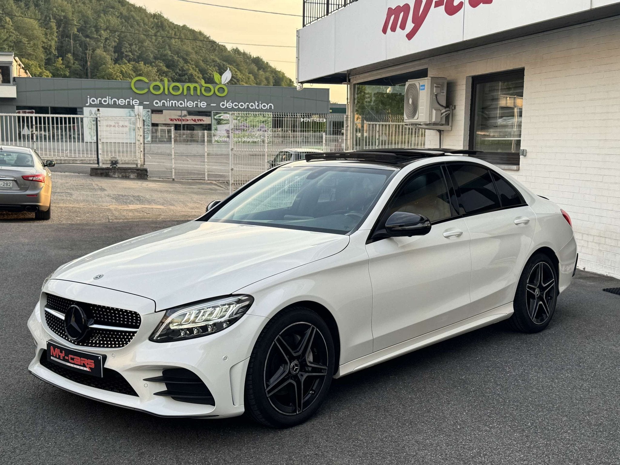 Mercedes-Benz C-Klasse 200 200 D PACK AMG AUTOMATIQUE PANO G, Auto's, Automaat, 4 deurs, Achterwielaandrijving, Gebruikt