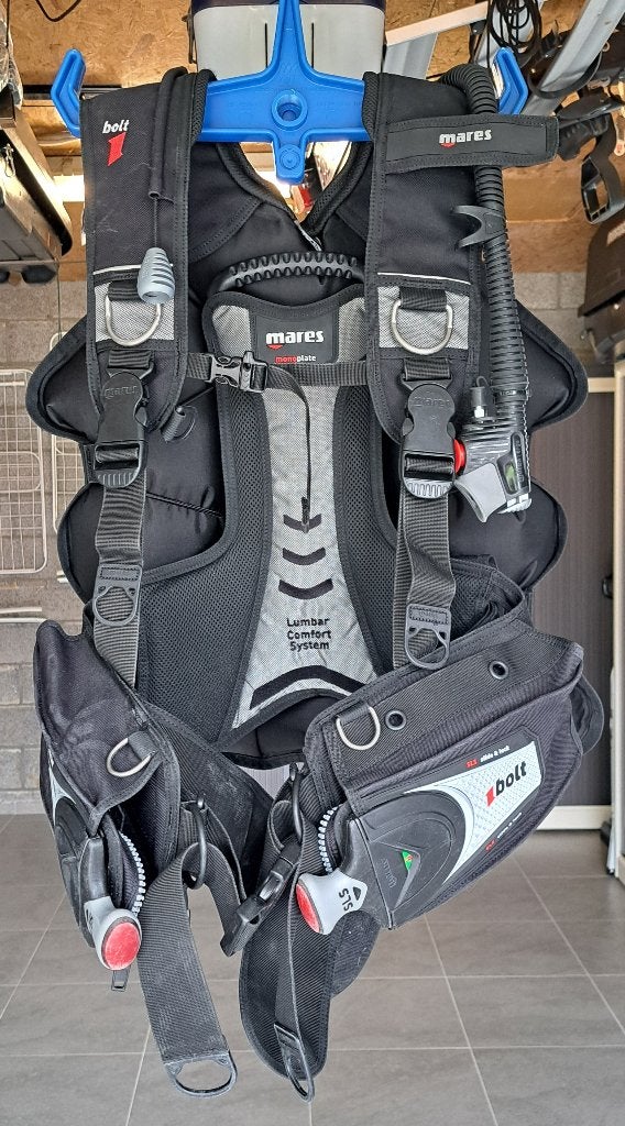 Gilet stabilisateur Mares Bolt SLS, Enlèvement, Utilisé, Gilet de stabilisation