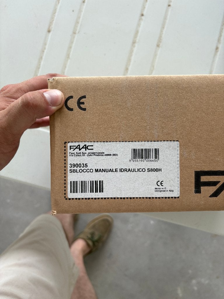 Faac Kit S700h buitenpoort, Tuin en Terras, Ophalen, Nieuw, Overige materialen, Draaipoort