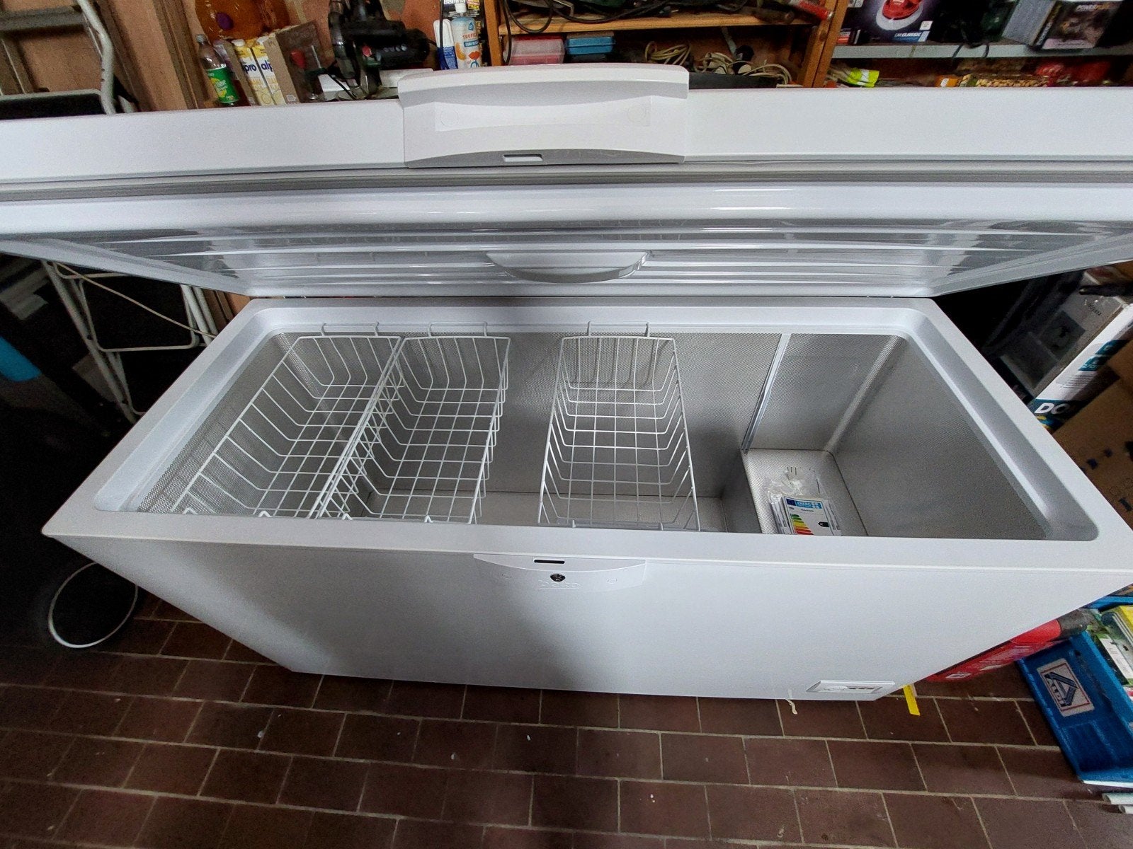 beko grote diepvrieskist a+ 451 liter, Elektronische apparatuur, Vriezers en Diepvrieskisten, Vrieskist, Minder dan 85 cm, Zo goed als nieuw