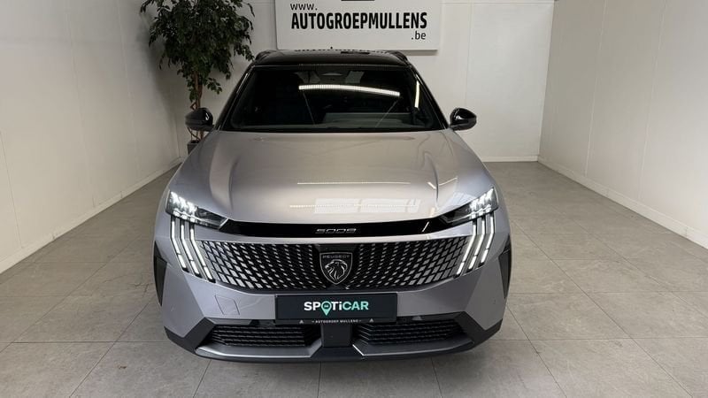 Peugeot 5008 New Hybrid GT e-DSC6, Auto's, Monovolume, Gebruikt, Leder en Stof, 7 zetels