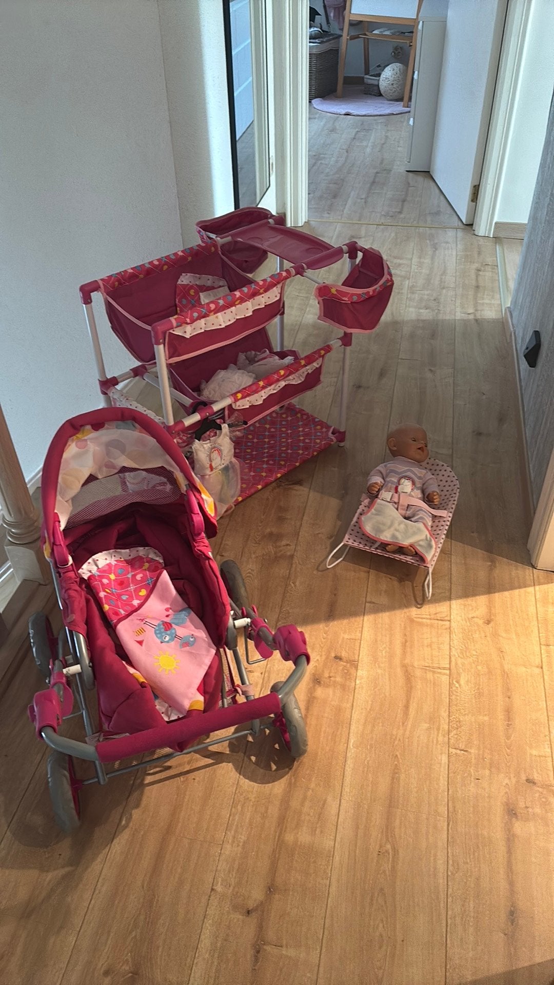 Pakket voor poppen, Ophalen, Gebruikt