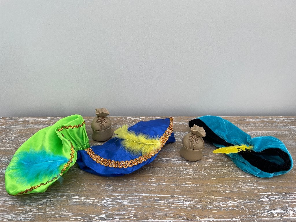 Zwarte pieten mutsen en Sintzakjes nieuw, Ophalen of Verzenden
