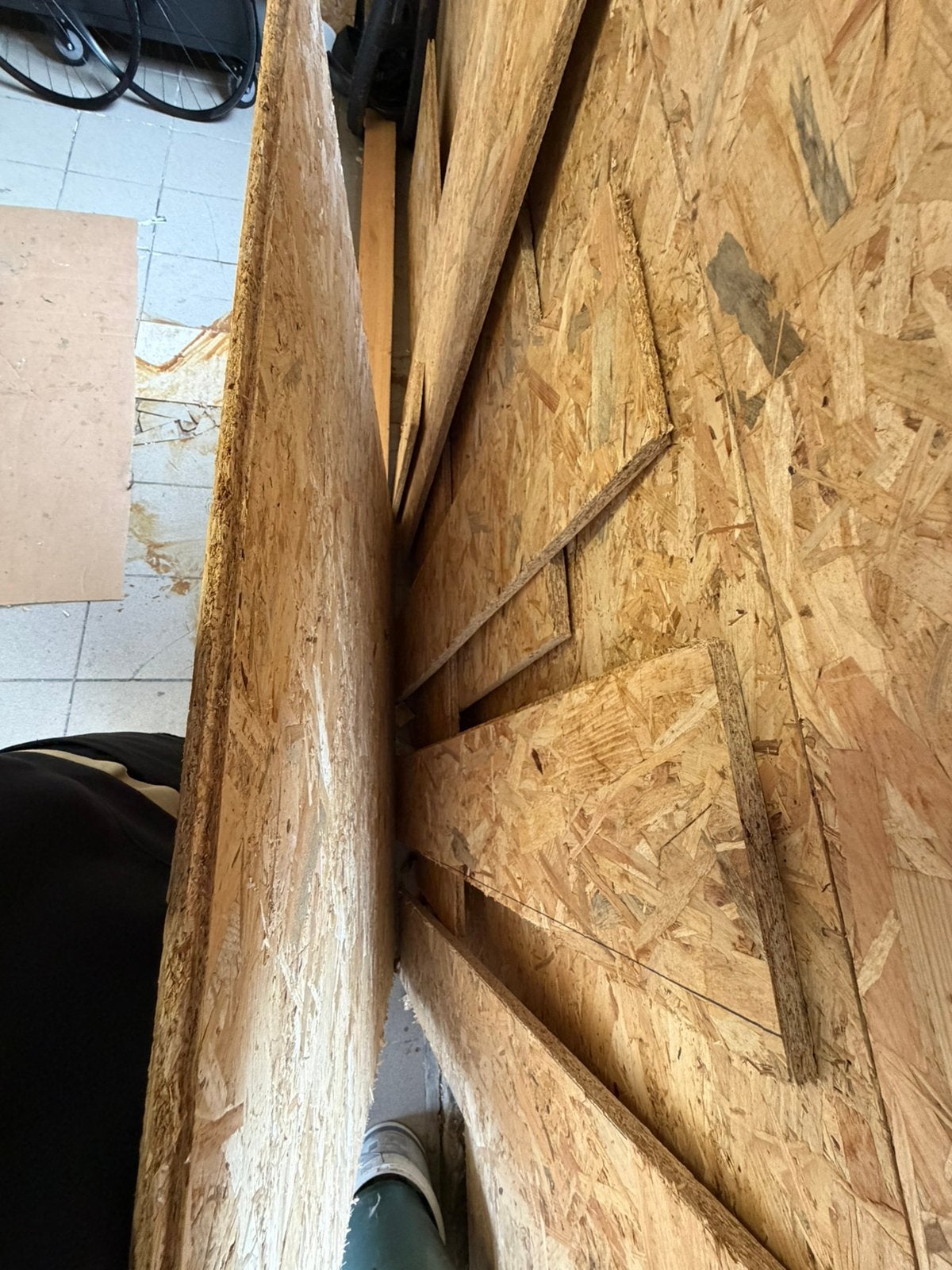 Osb hout - douglas balk, Enlèvement, Comme neuf