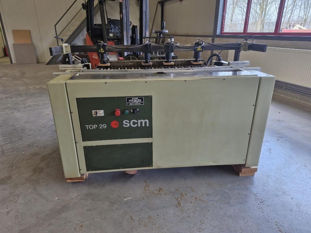 SCM Multi spindel boormachine, Ophalen, Gebruikt