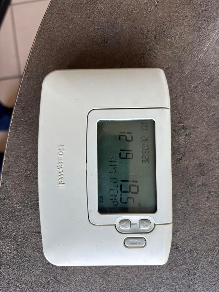 Honeywell thermostaar weekprogramma, Doe-het-zelf en Bouw, Thermostaten, Ophalen of Verzenden, Gebruikt