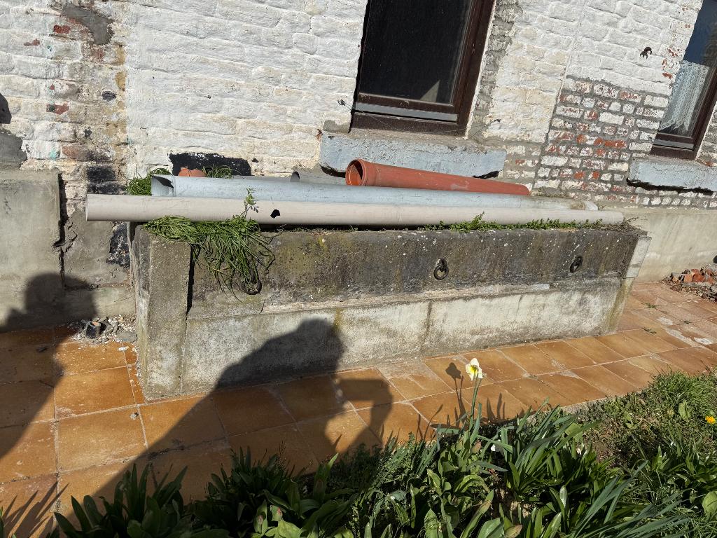 Grand bac en pierre bleue, Enlèvement, Comme neuf, Pierre