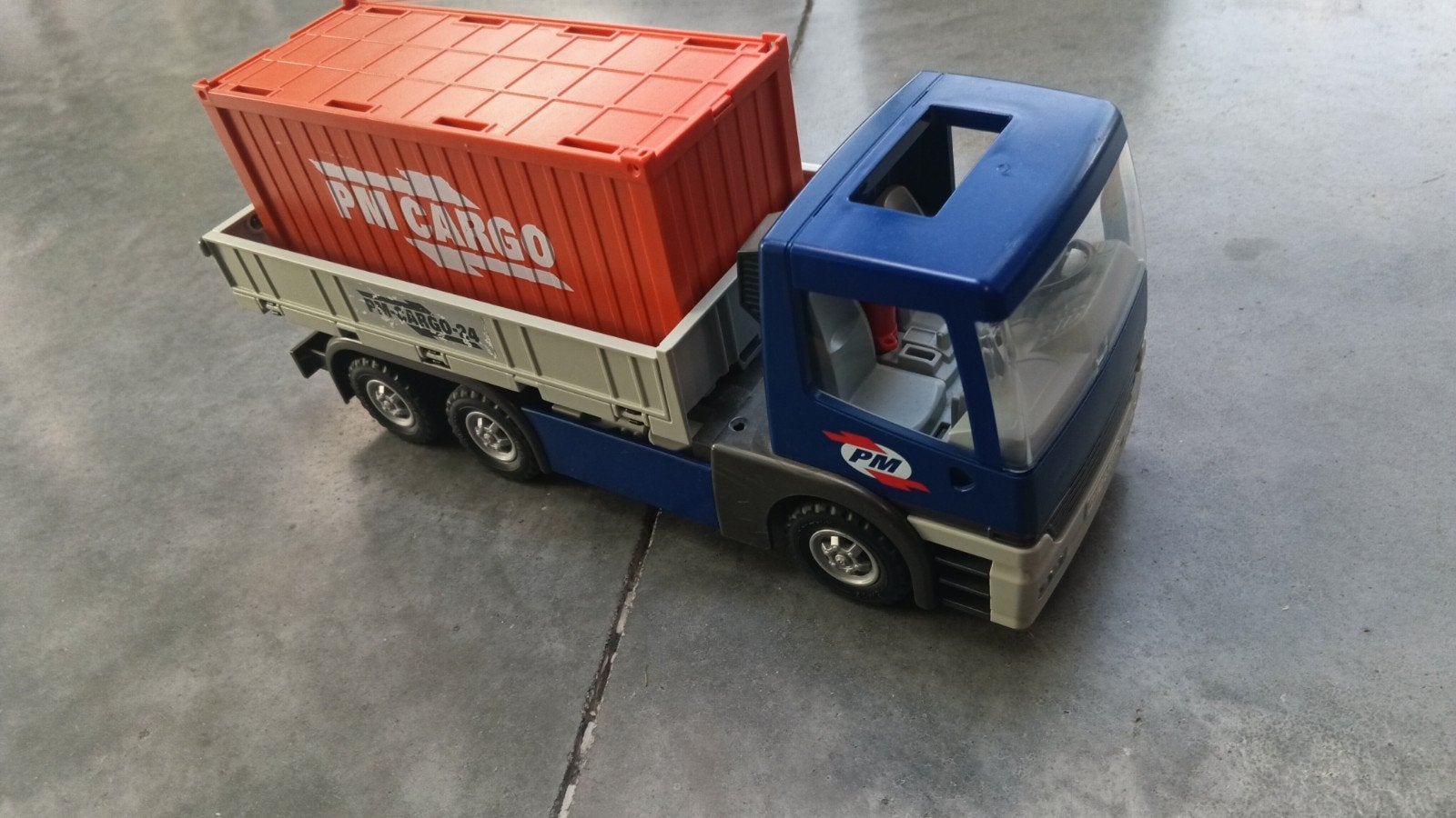 playmobiel truck met container, Enfants & Bébés, Enlèvement