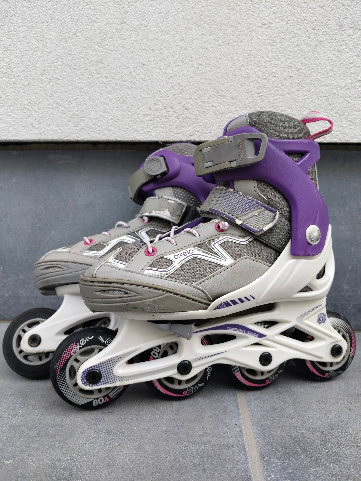 Oxelo rolschaatsen - Maat 29-32, Sport en Fitness, Skeelers, Ophalen, Kinderen, Inline skates 4 wielen, Verstelbaar