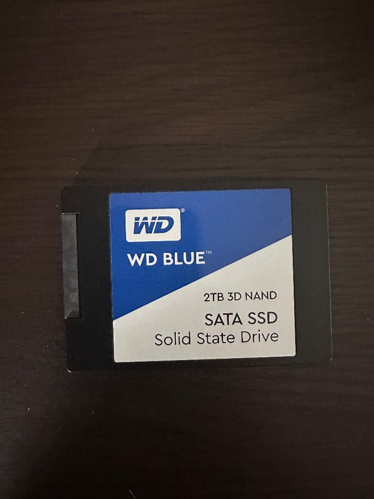 Western Digital 2TB SATA SSD, Intern, 2TB, Gebruikt, Desktop