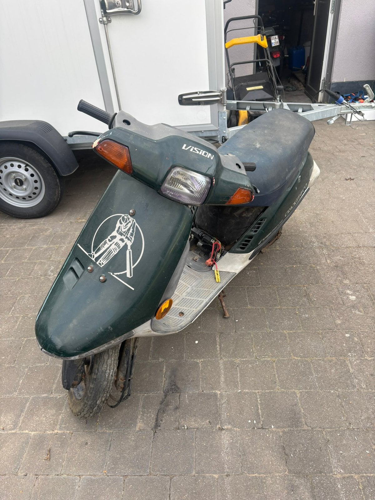 Honda vision, Fietsen en Brommers, Brommers | Honda, Klasse A (25 km/u), Ophalen