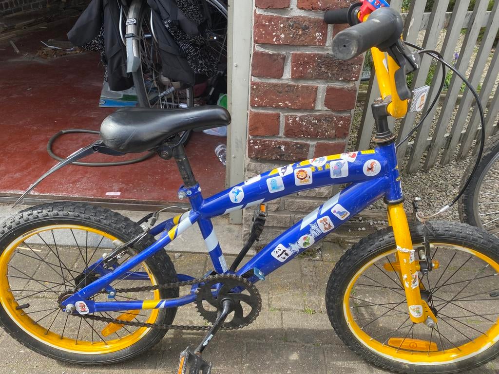 Bmx fiets voor beginners, Enlèvement, Utilisé, 16 à 20 pouces