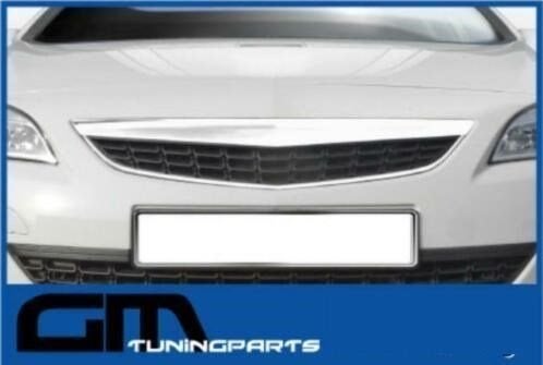 # embleemloze grill opel astra j met chrome lijst #, Neuf, -, Opel, -