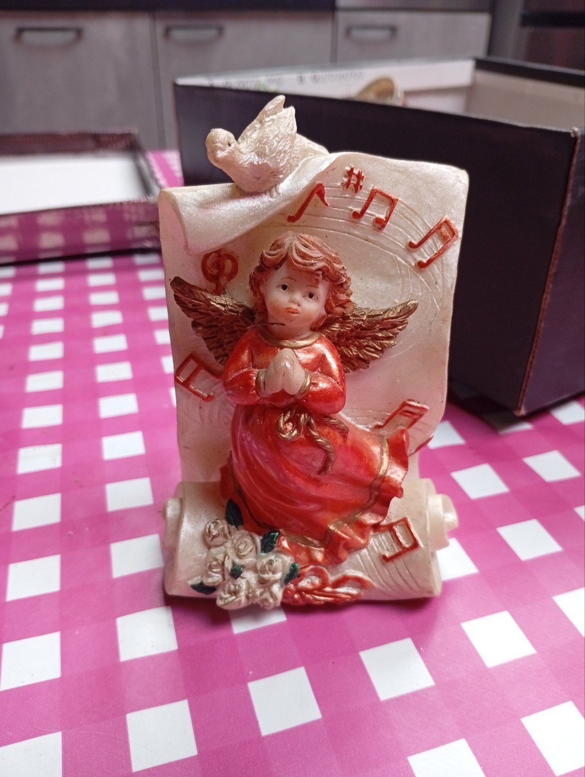 parchemin ange de Noël, Enlèvement ou Envoi