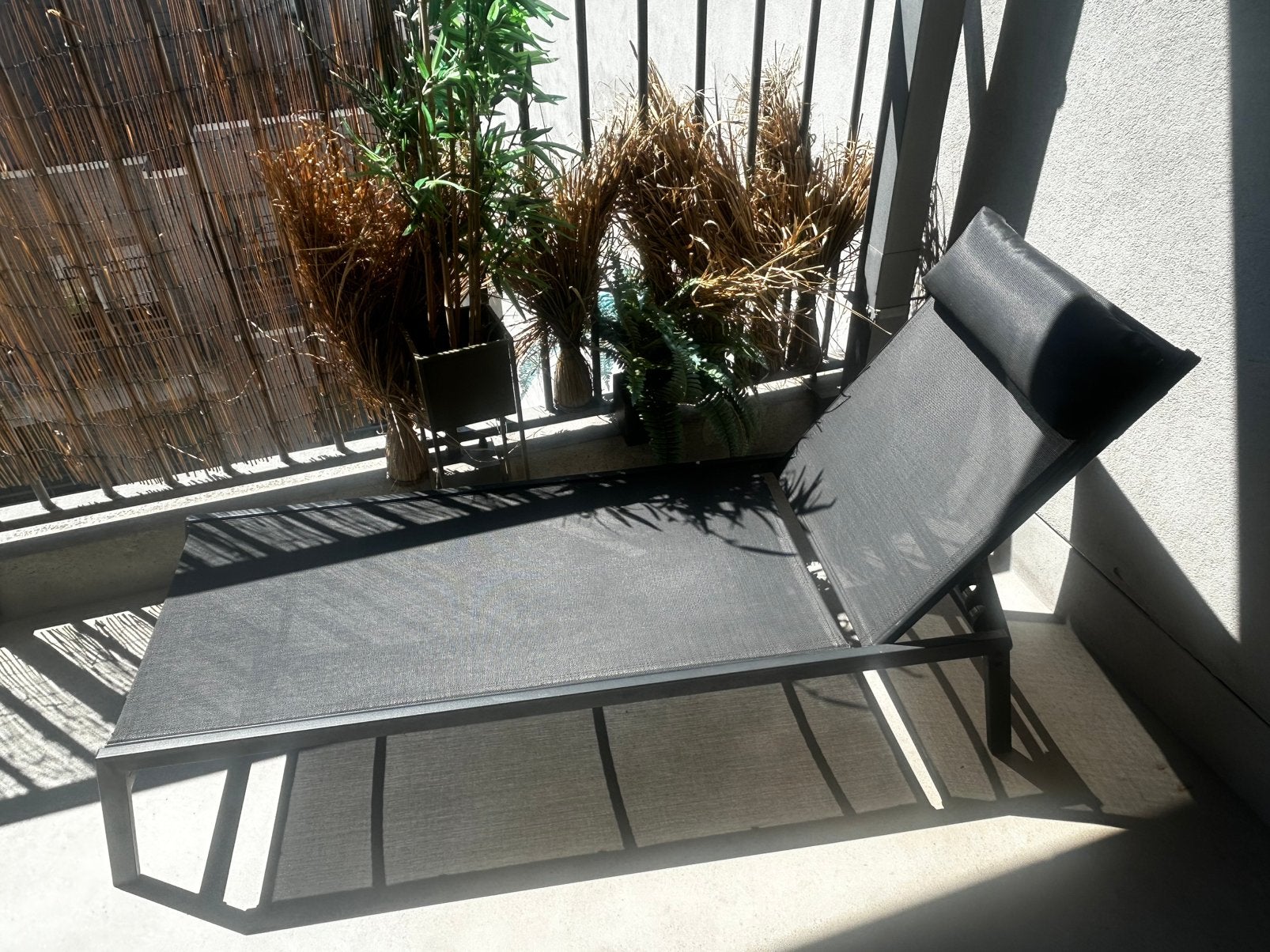Transat dossier réglable / Adjustable-back sun lounger, Tuin en Terras, Ophalen, Gebruikt, Metaal, Verstelbaar