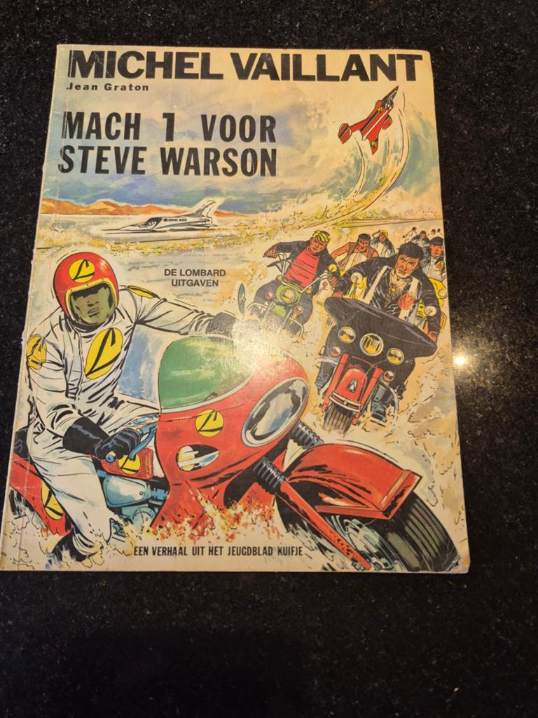Michel Vaillant, MATCH 1 POUR STEVE WARSON (1968), Livres, Enlèvement