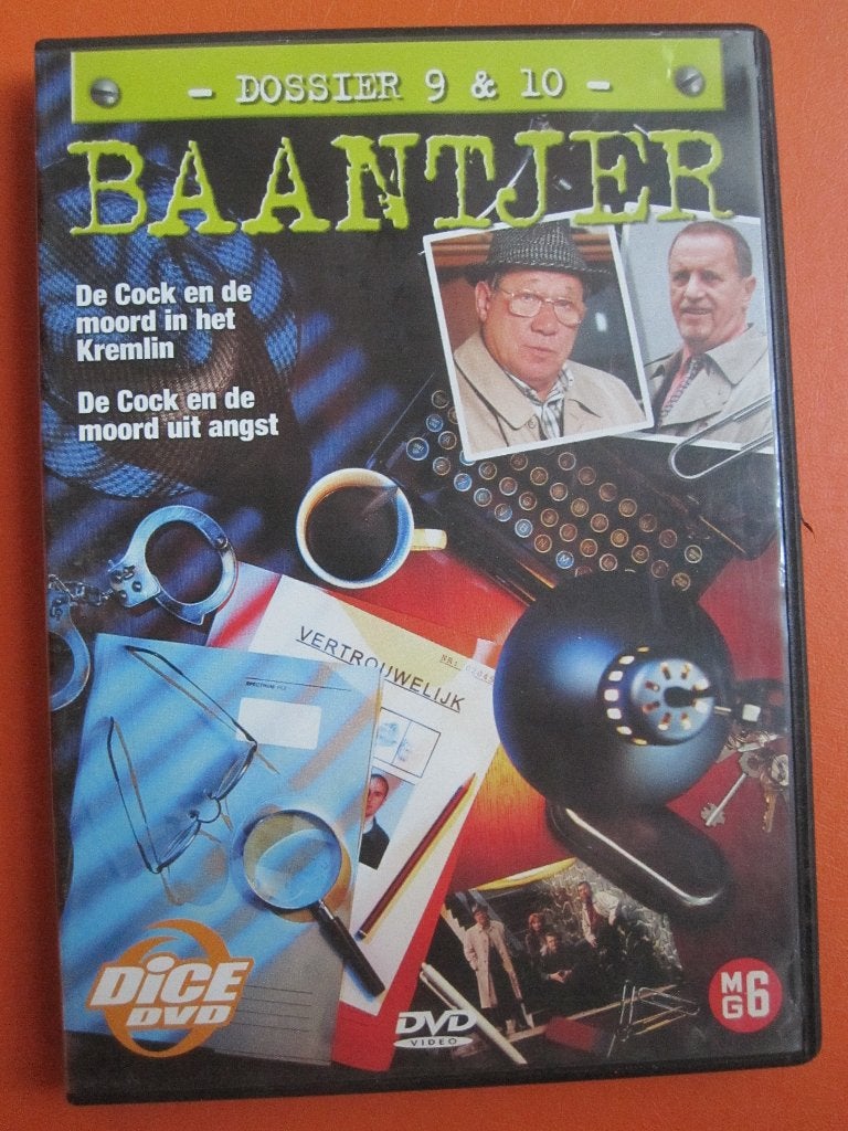 Baantjer - Dossiers 9 et 10, À partir de 6 ans, Enlèvement ou Envoi, Comme neuf, Néerlandais