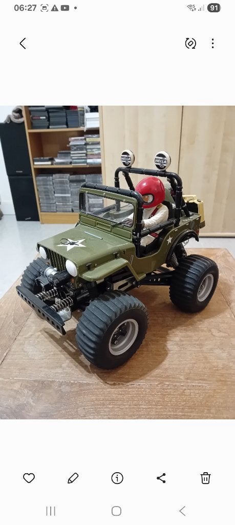Tamiya Vintage, Hobby en Vrije tijd, Elektro, Auto offroad, Ophalen of Verzenden, Zo goed als nieuw
