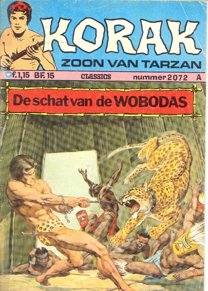 Korak nr 2072A - De schat van de Wobodas., Utilisé, Comics, Europe, Envoi