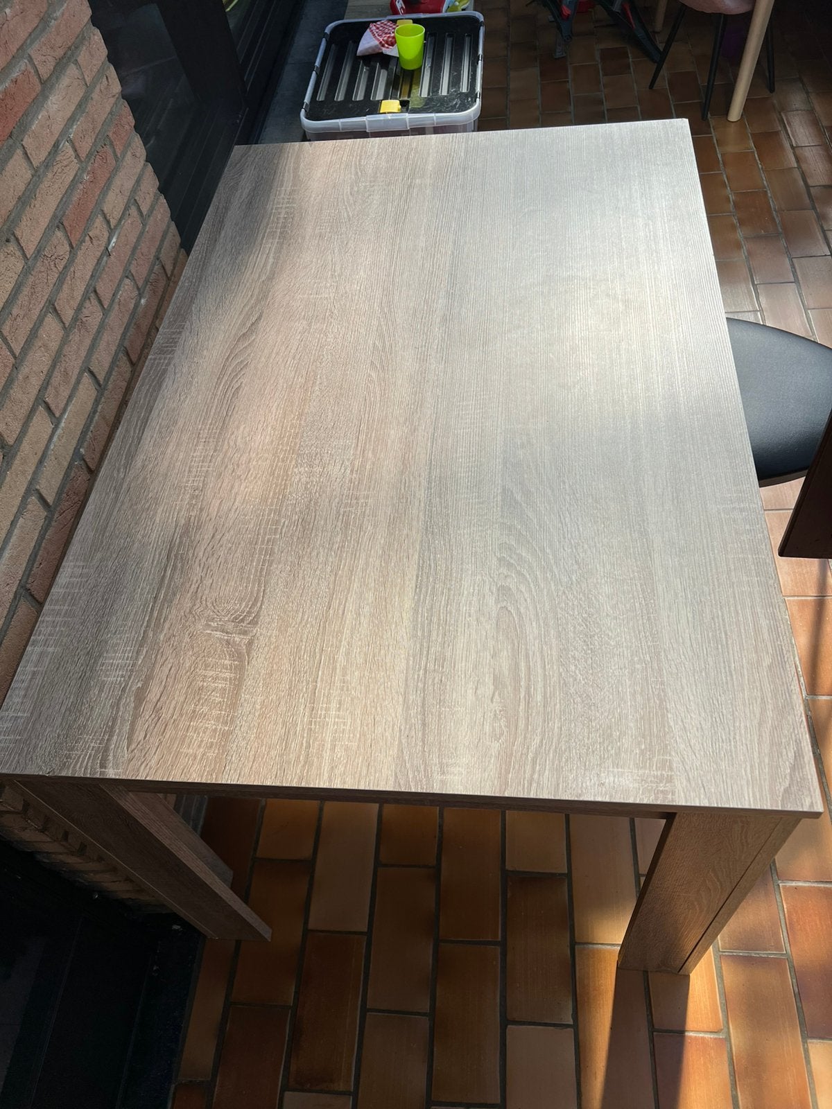 Eettafel, Ophalen, Gebruikt, 100 tot 150 cm, 50 tot 100 cm