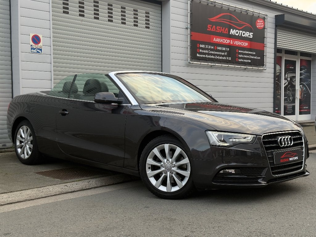 Audi A5 Cabriolet 1.8 TFSi Automaat | 62.000KM | 12MGarantie, Autos, Cuir, Achat, Cabriolet, Entretenue par le concessionnaire