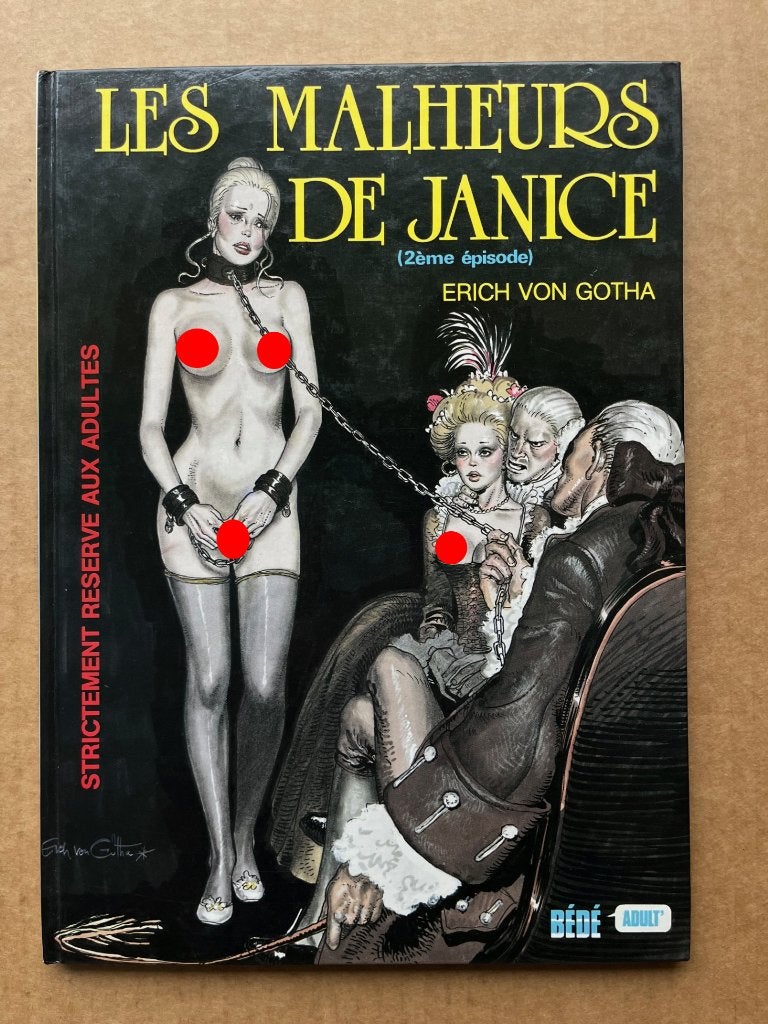 Les Malheurs de Janice T2 - Erich Von Götha - EO1990 - CAP, Boeken, Verzenden