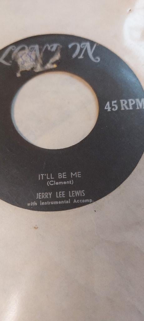 Vinyle 45 tours Jerry Lee Lewis it'll be me