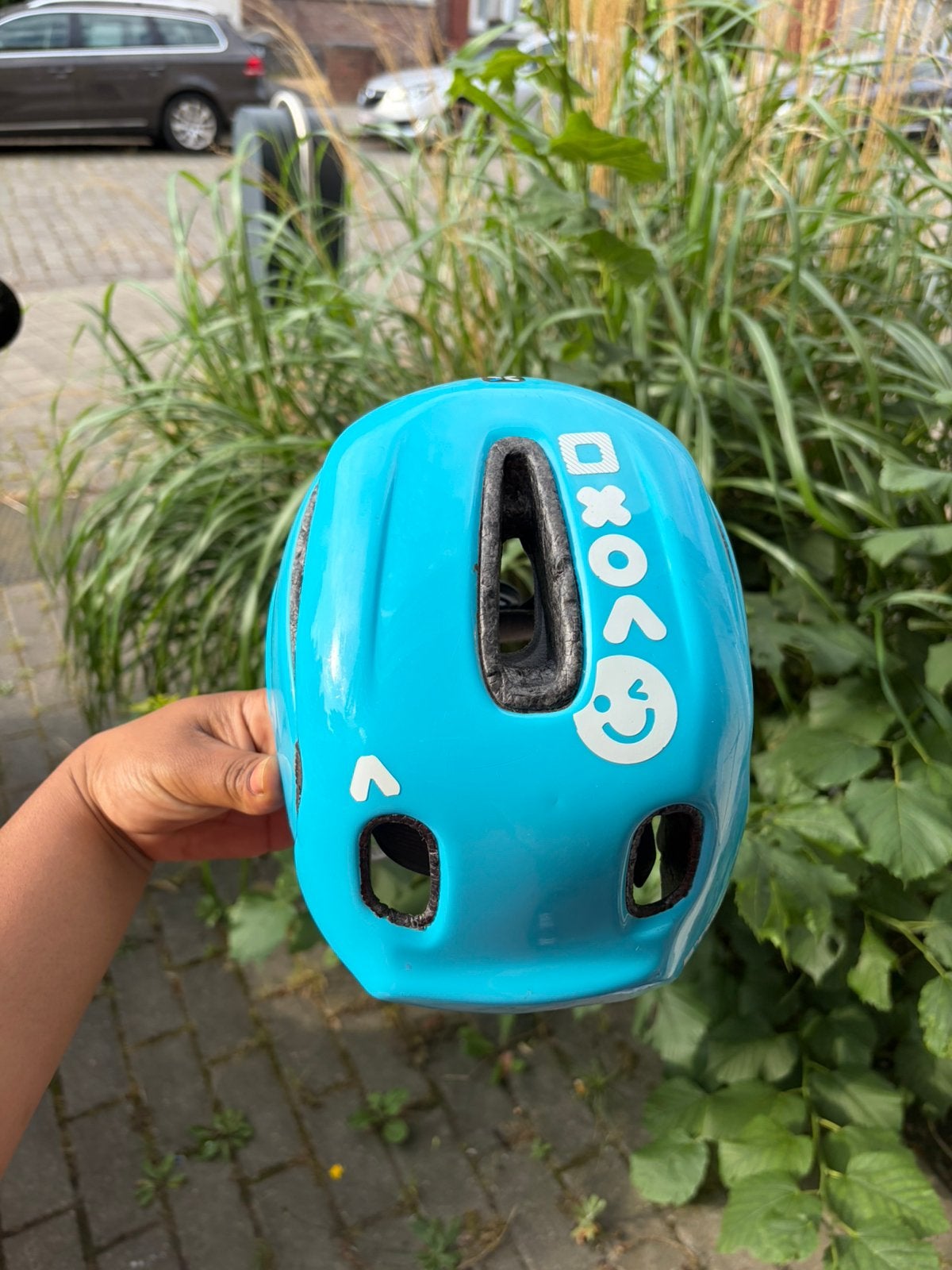 Fietshelm baby, Fietsen en Brommers, Fietsaccessoires | Fietshelmen, Ophalen, Gebruikt, Jongen of Meisje