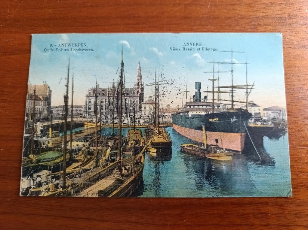 Antwerpen Oude dok en loodswezen, Enlèvement ou Envoi, Anvers